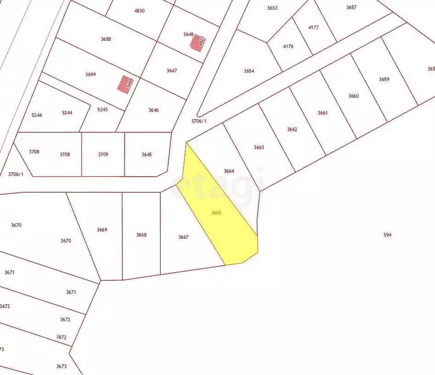 Участок в Тульская область, Тула городской округ, д. Струково  (24.64 ... - Фото 2