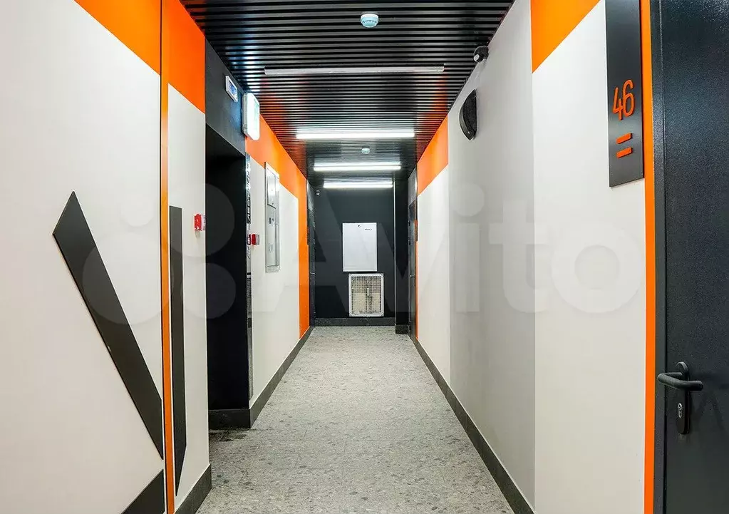 1-к. квартира, 42,6 м, 7/8 эт. - Фото 1