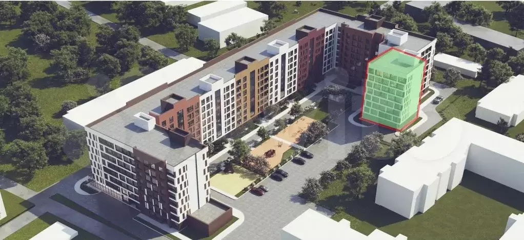 Квартира-студия, 20,7 м, 7/8 эт. - Фото 0