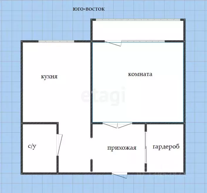 1-к кв. Приморский край, Владивосток Шилкинская ул., 5 (42.1 м) - Фото 1