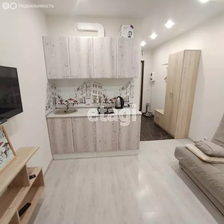 1-комнатная квартира: Тюмень, улица Новосёлов, 117 (15.7 м) - Фото 2