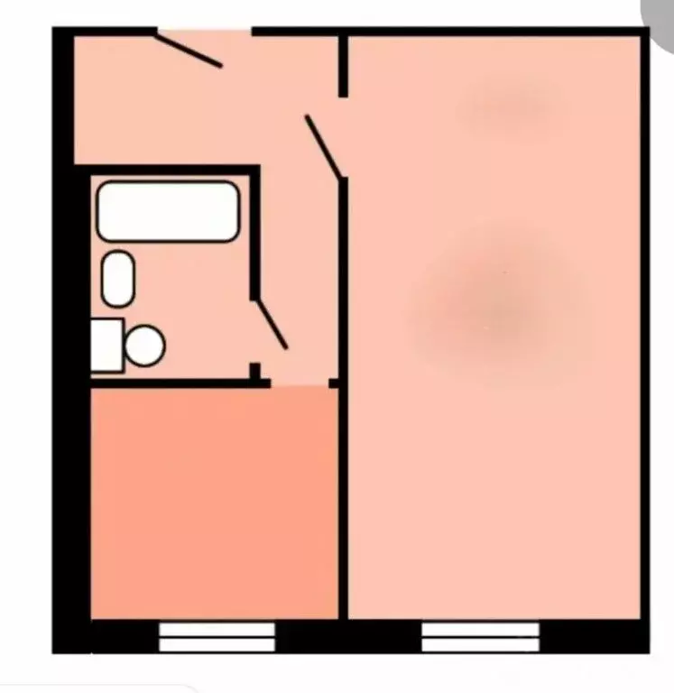 1-комнатная квартира: Ярославль, улица Громова, 28 (29.7 м) - Фото 1