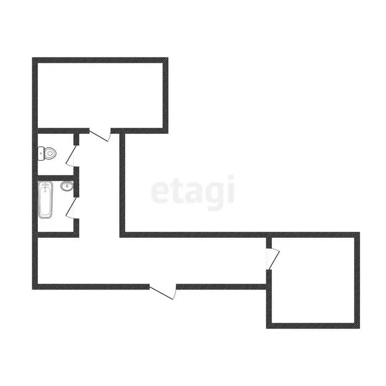 2-комнатная квартира: Белгород, проспект Ватутина, 18А (40 м) - Фото 1