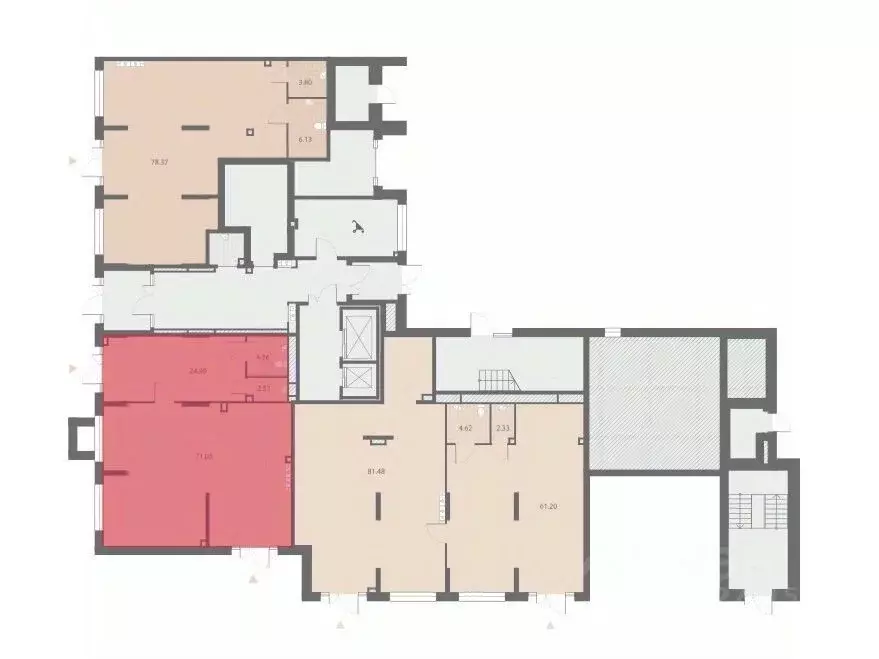 Помещение свободного назначения в Санкт-Петербург № 54 муниципальный ... - Фото 2