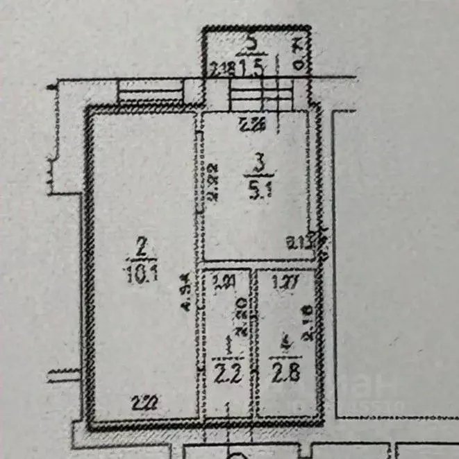 1-к кв. Калининградская область, Гурьевск ул. Байдукова, 1Л (20.2 м) - Фото 1