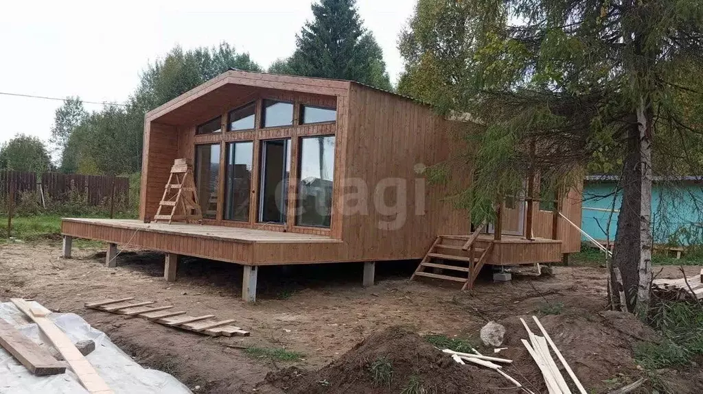 Дом в Пермский край, Краснокамский муниципальный округ, пос. Ласьва ... - Фото 2