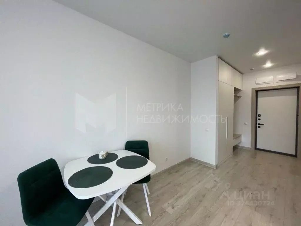 Студия Тюменская область, Тюмень ул. Новоселов, 105 (25.2 м) - Фото 1