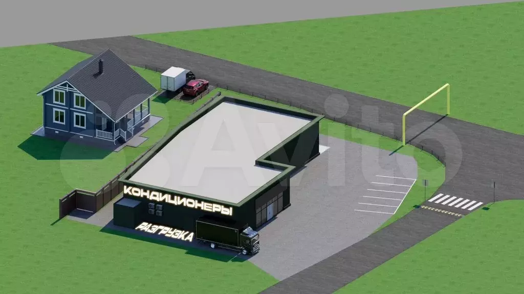 Торговая площадь в Мочище, 30 м - Фото 0