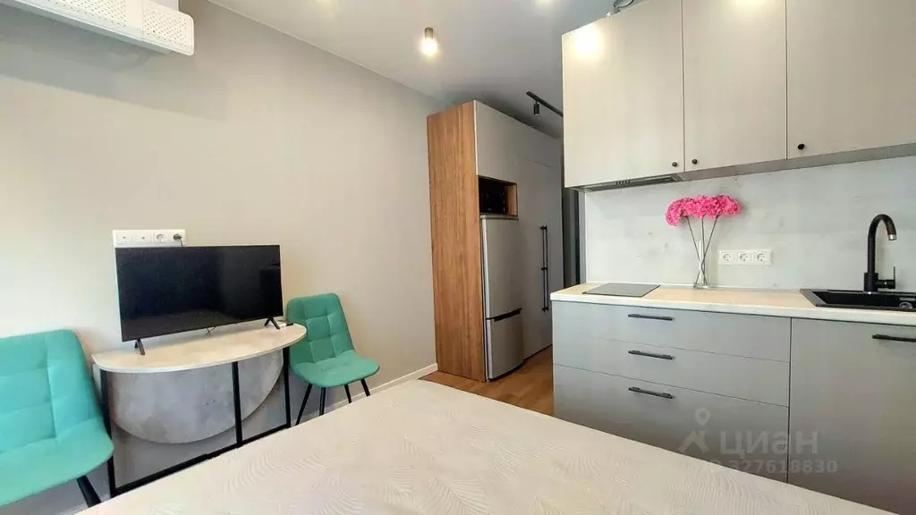 Студия Краснодарский край, Сочи Бытха мкр, ул. Ясногорская, 16/2к3 ... - Фото 2