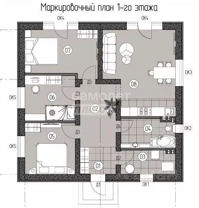 Дом в Челябинская область, Сосновский муниципальный округ, с. ... - Фото 2