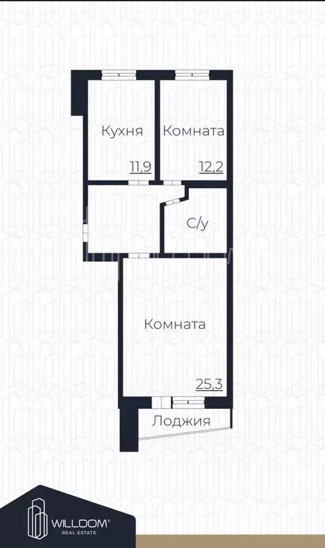 2-к кв. Свердловская область, Нижний Тагил Безымянный пер., 9 (64.4 м) - Фото 2