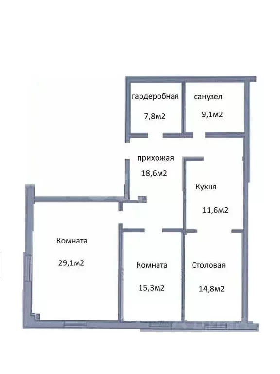3-к кв. Псковская область, Псковский район, Тямшанская волость, д. ... - Фото 1