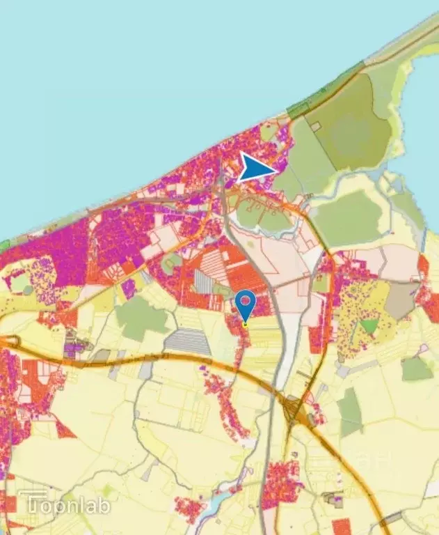 Участок в Калининградская область, Зеленоградский муниципальный округ, ... - Фото 2