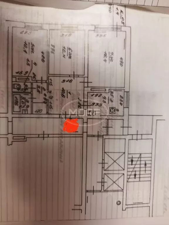 3-к кв. Калининградская область, Калининград Московский просп., 64 ... - Фото 2