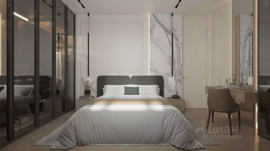 Квартира, 2 комнаты, 55 м - Фото 0