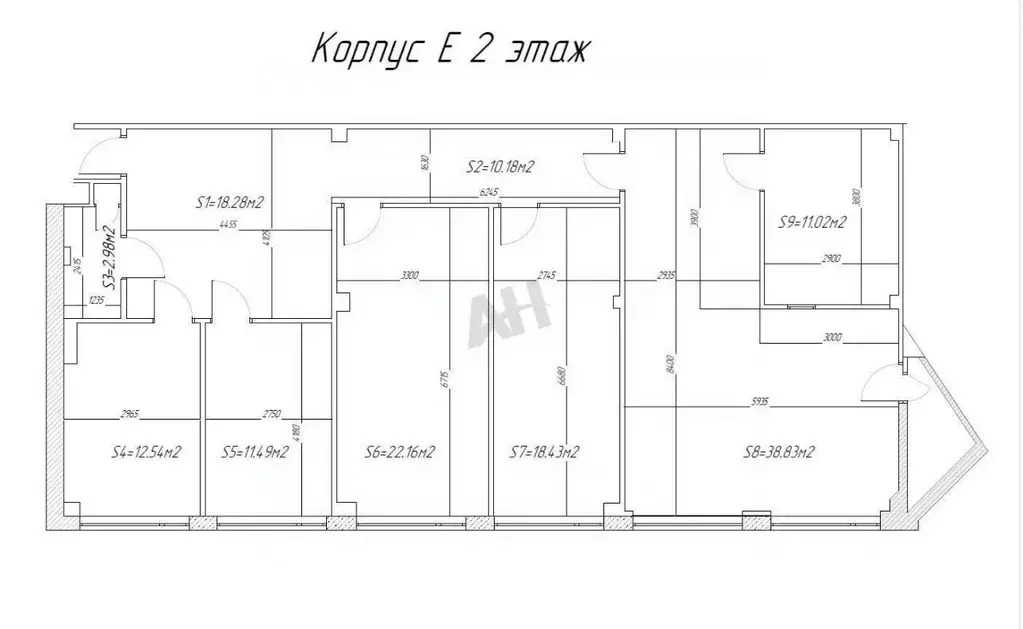 Офис в Москва Выборгская ул., 16С1 (298 м) - Фото 2