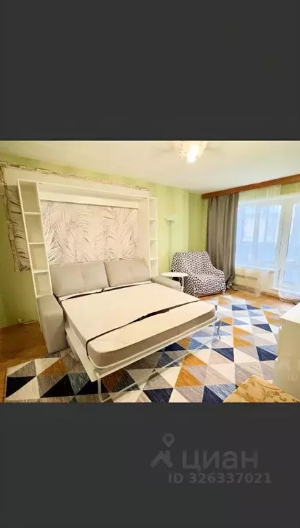 1-к кв. Москва ул. Правды, 1 (35.0 м) - Фото 1