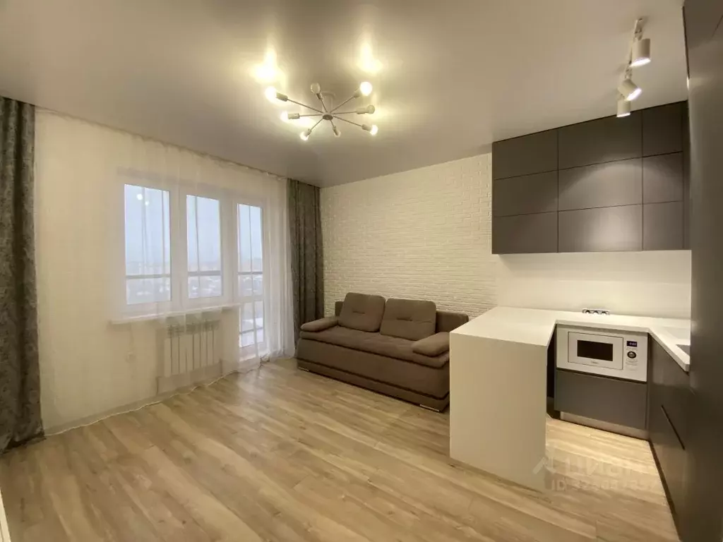 Студия Липецкая область, Липецк Нижняя Логовая ул., 11 (26.7 м) - Фото 2