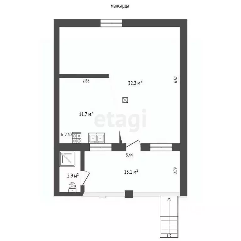 Дом в Крым, Ялта ул. Красноармейская, 3 (128 м) - Фото 2