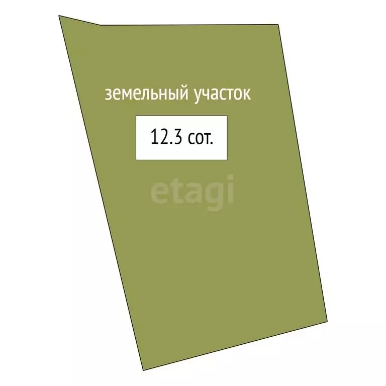Участок в село Упорово, Первомайская улица (12.3 м) - Фото 1