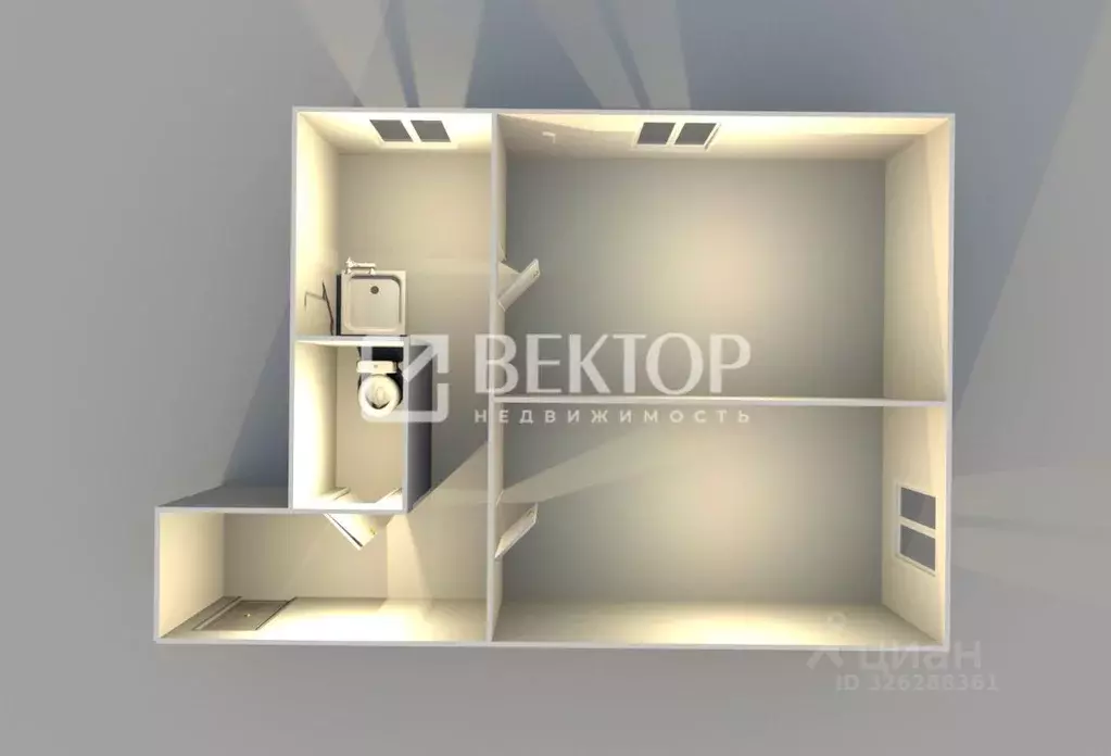 2-к кв. Ярославская область, Ярославль Тутаевское ш., 68 (31.1 м) - Фото 1