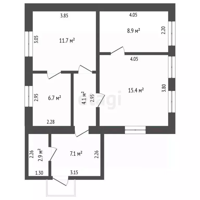 Дом в Крым, Кировский район, с. Яркое Поле ул. Парковая (57 м) - Фото 2