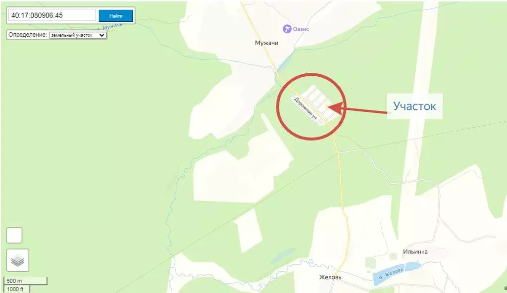 Участок в Калужская область, Перемышльский район, Большие Козлы с/пос, ... - Фото 2