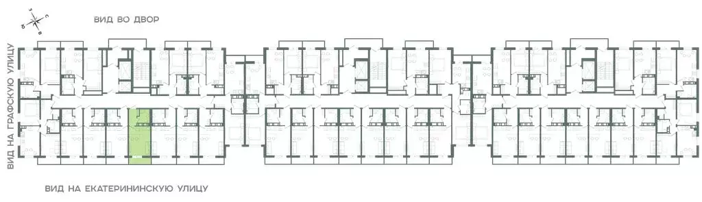 Квартира-студия: Мурино, Екатерининская улица, 11 (20 м) - Фото 1
