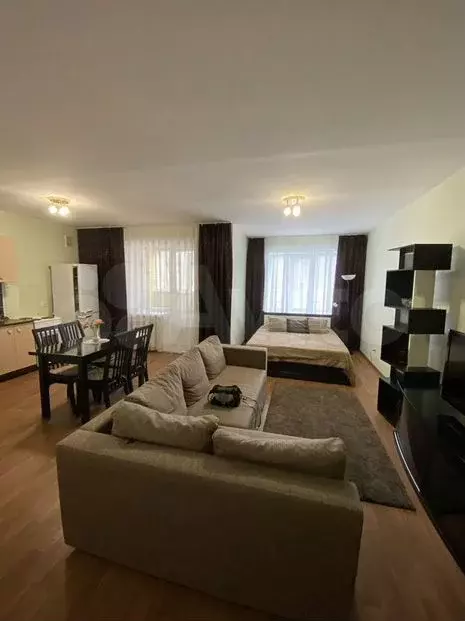 Квартира-студия, 40м, 1/9эт. - Фото 0