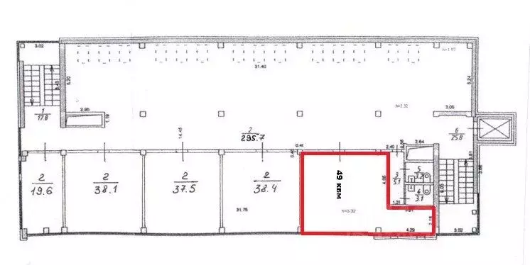 Офис в Ярославская область, Ярославль ул. Богдановича, 20А (50 м) - Фото 1
