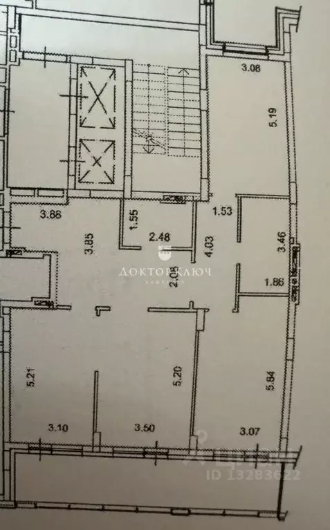 3-к кв. Новосибирская область, Новосибирск ул. Добролюбова, 4 (101.42 ... - Фото 2