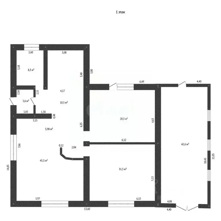 Дом в Башкортостан, Уфа ул. Зарубинская, 19 (471 м) - Фото 2