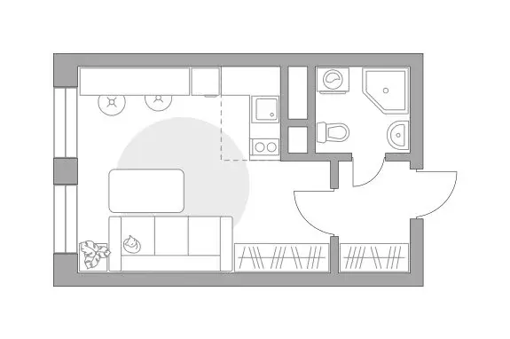 Квартира-студия: Балашиха, 39-й микрорайон, жилой комплекс Пехра, к8 ... - Фото 1