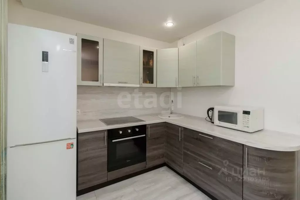 1-к кв. Тюменская область, Тюмень ул. Валентины Трофимовой, 13 (40.9 ... - Фото 1