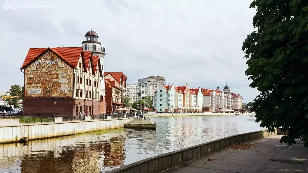 1-комнатная квартира: Калининград, Октябрьская улица, 3 (33 м) - Фото 1