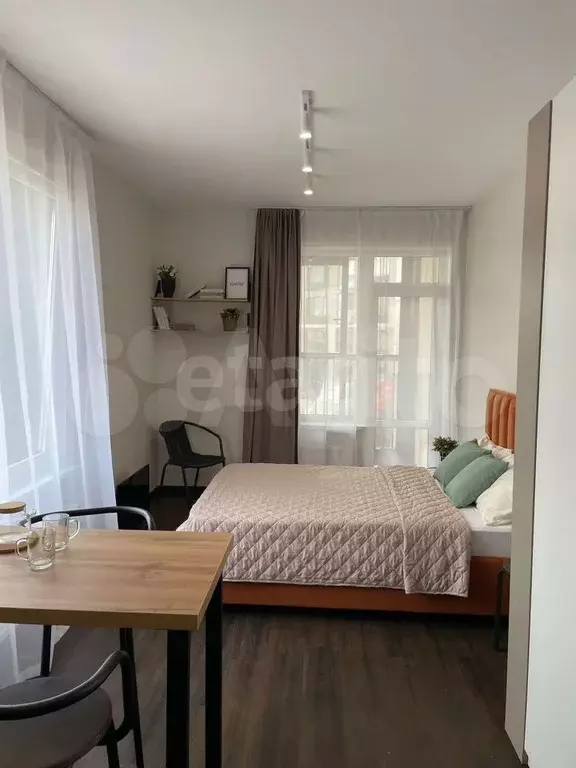 Квартира-студия, 26,3 м, 2/15 эт. - Фото 1