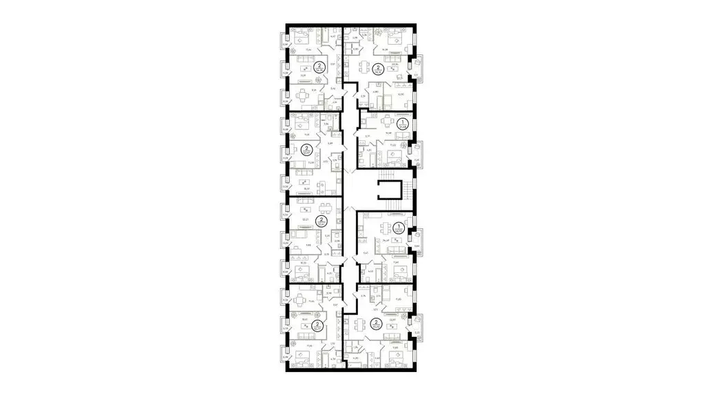 2-к кв. Тюменская область, Тюмень ул. Александра Звягина, 9 (54.77 м) - Фото 1