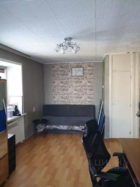 1-к кв. Кемеровская область, Кемерово ул. Гагарина, 136 (30.2 м) - Фото 1