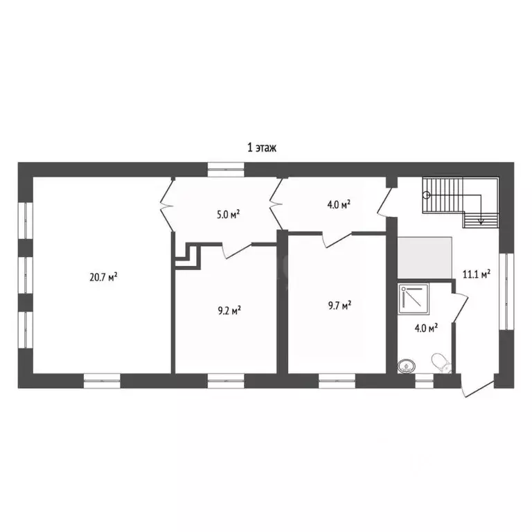 Дом в Саратовская область, Энгельс ул. Республики, 131А (122 м) - Фото 1