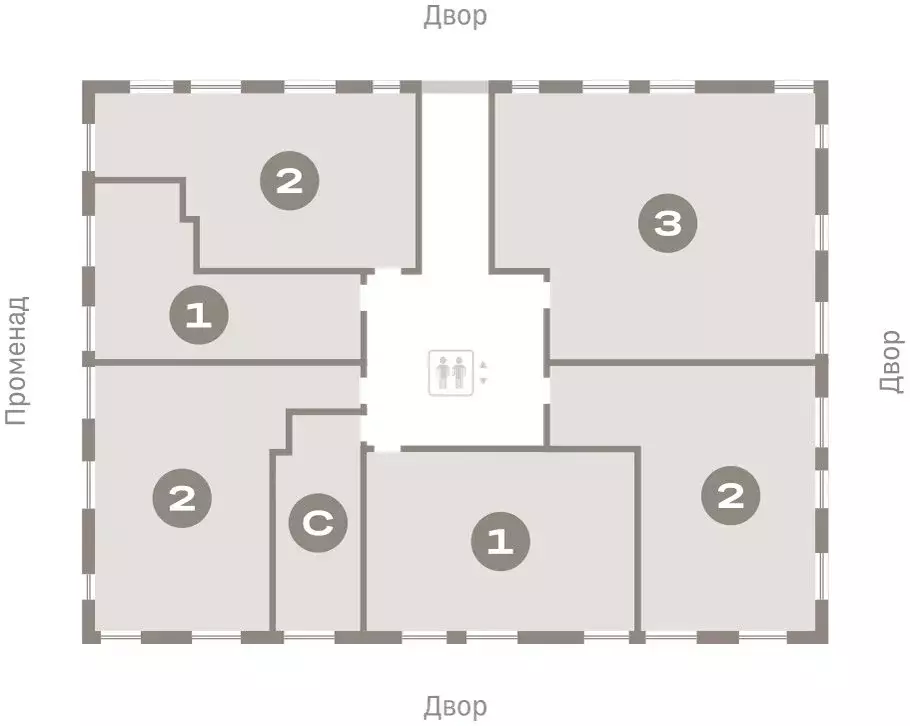 1-комнатная квартира: Екатеринбург, улица Войкова, 15 (64.65 м) - Фото 1