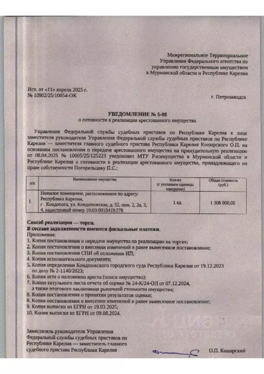 Помещение свободного назначения в Карелия, Кондопога Кондопожская ул., ... - Фото 0