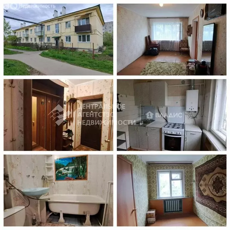 2-комнатная квартира: Рыбное, 1-й квартал Прогресса, 6 (43.1 м) - Фото 0