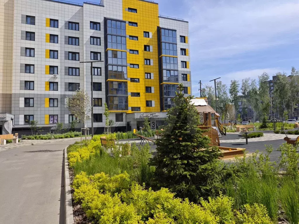 1-к. квартира, 37,2 м, 4/7 эт. - Фото 1