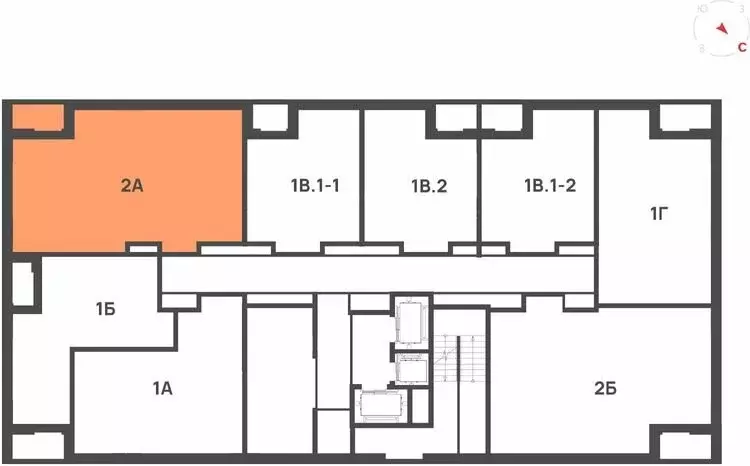 2-комнатная квартира: Казань, Краснококшайская улица, 60 (82 м) - Фото 1