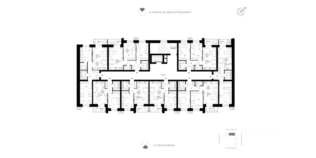 2-к кв. Коми, Сыктывкар Интернациональная ул., 200 (65.4 м) - Фото 1