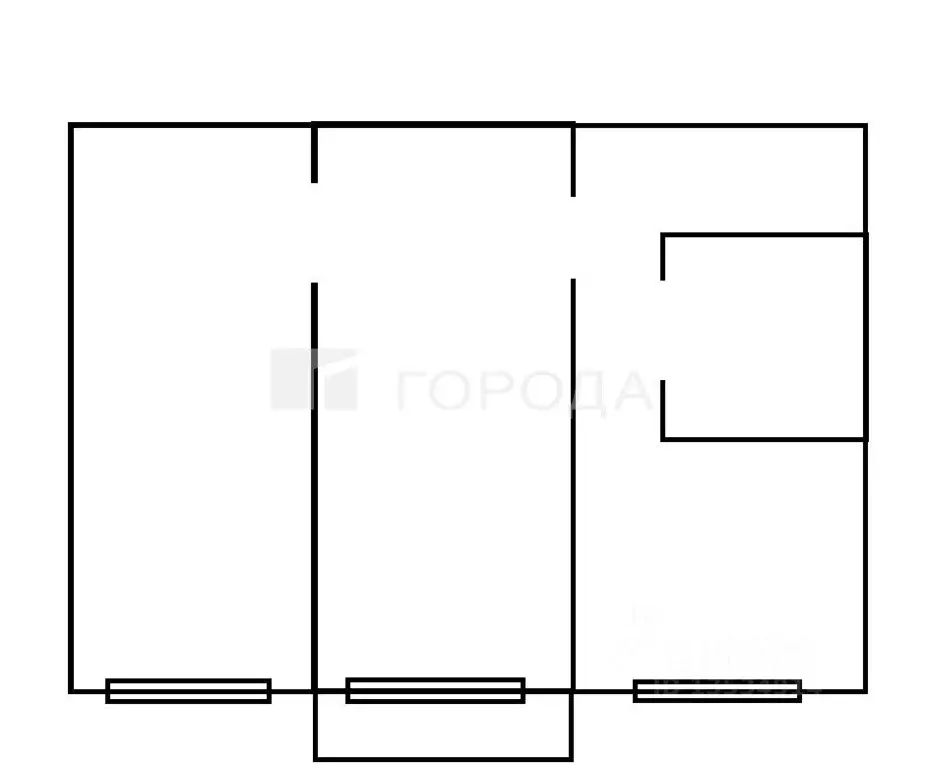 2-к кв. Алтайский край, Барнаул Красноармейский просп., 78 (44.2 м) - Фото 2