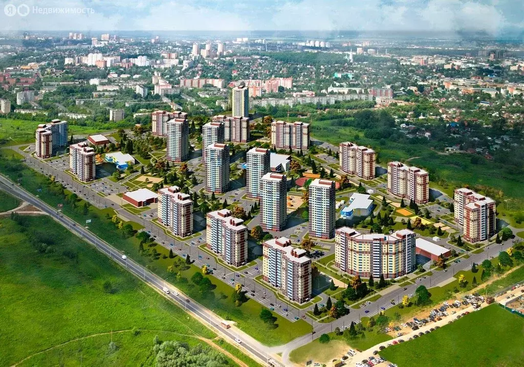 1-комнатная квартира: Тула, улица Академика Насоновой, 9 (39 м) - Фото 1