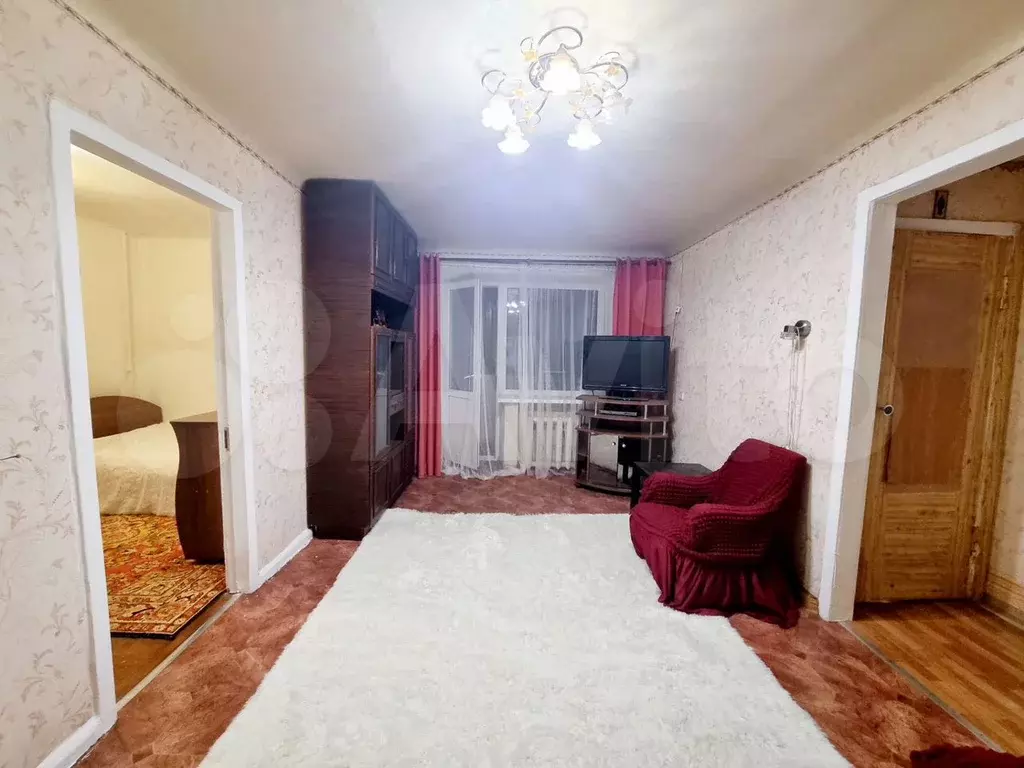 3-к. квартира, 45 м, 2/5 эт. - Фото 0