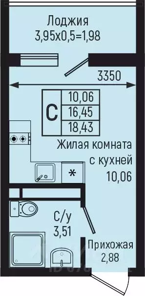 6-к кв. Краснодарский край, Туапсинский муниципальный округ, с. Небуг  ... - Фото 0