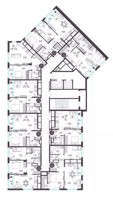 2-к кв. Рязанская область, Рязань Московское ш. (52.9 м) - Фото 1